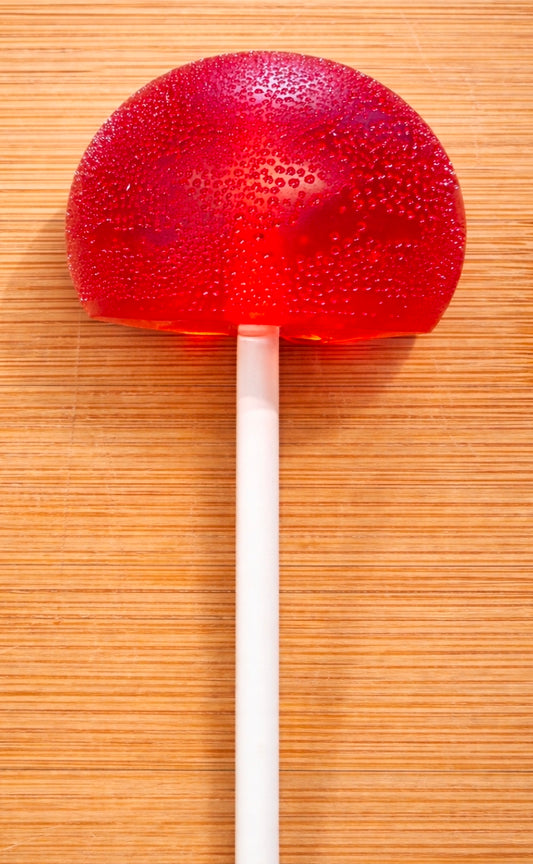 Strawberry Gourmet Lollipops