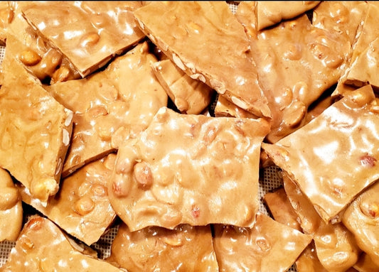 Honey Roasted Peanut Brittle