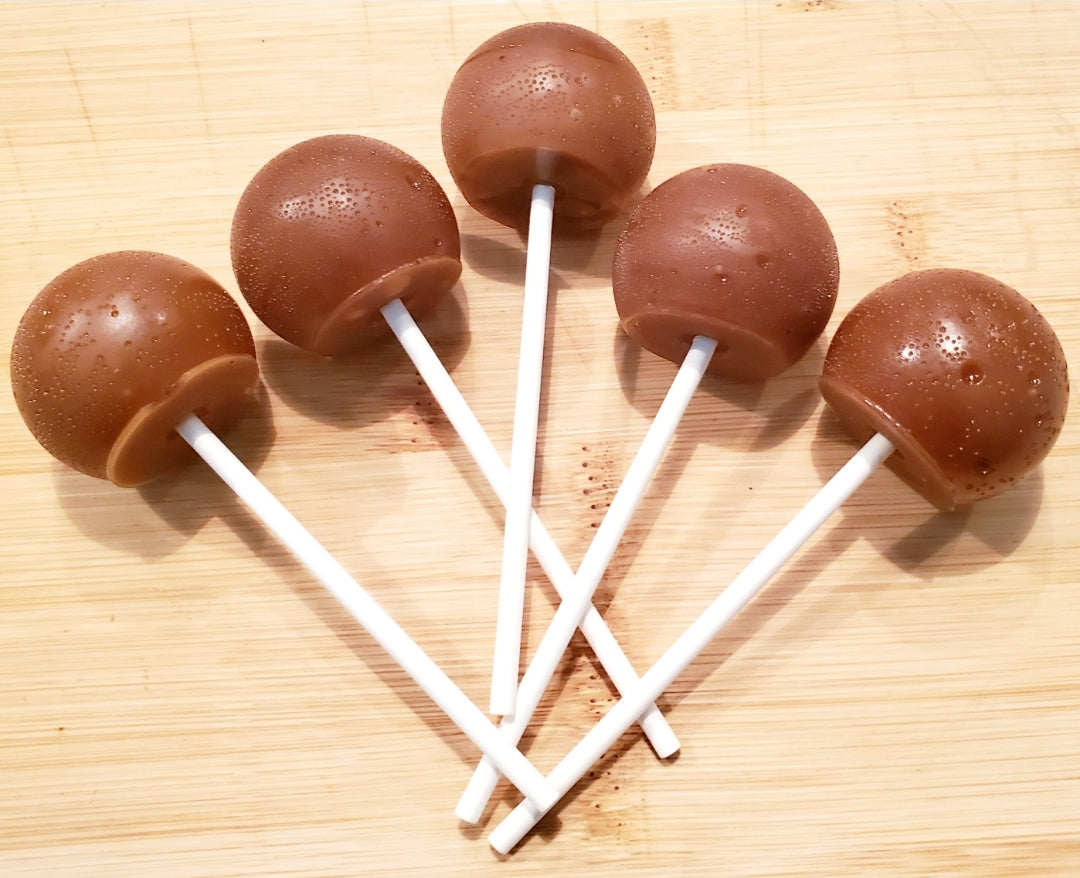 Gourmet Butterscotch Lollipops