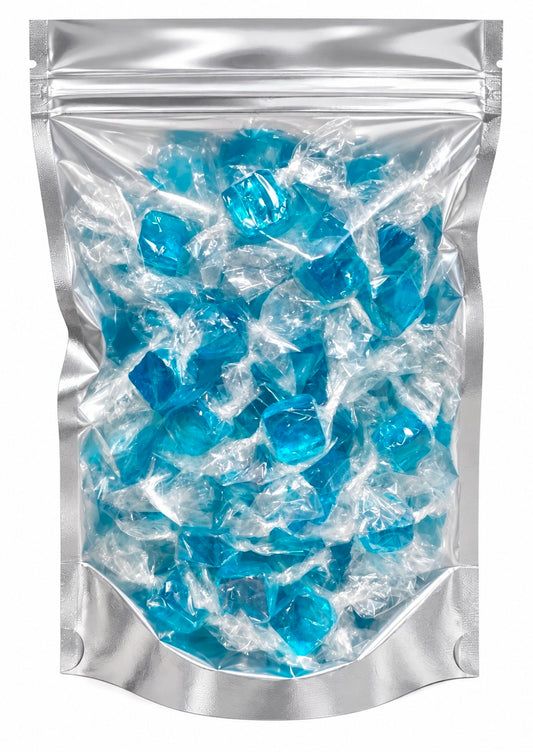 Sour Blue Raspberry Hard Candy