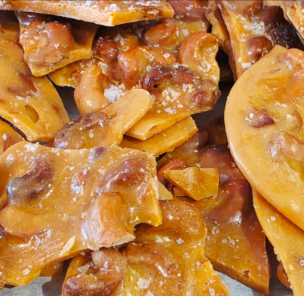 Salted Cashew Brittle
