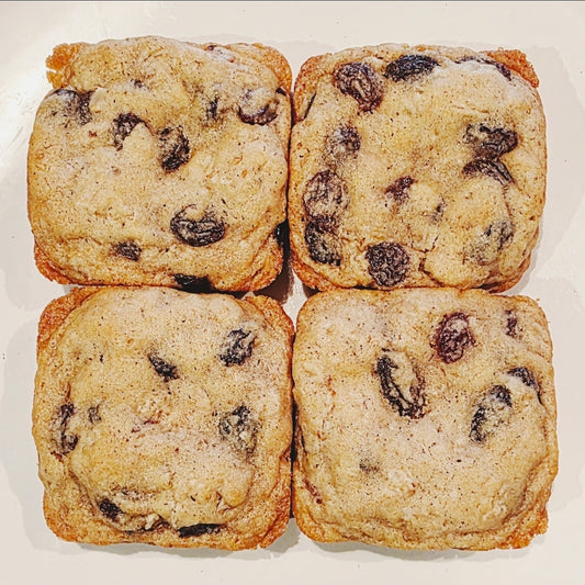 Oatmeal Raisin Squares